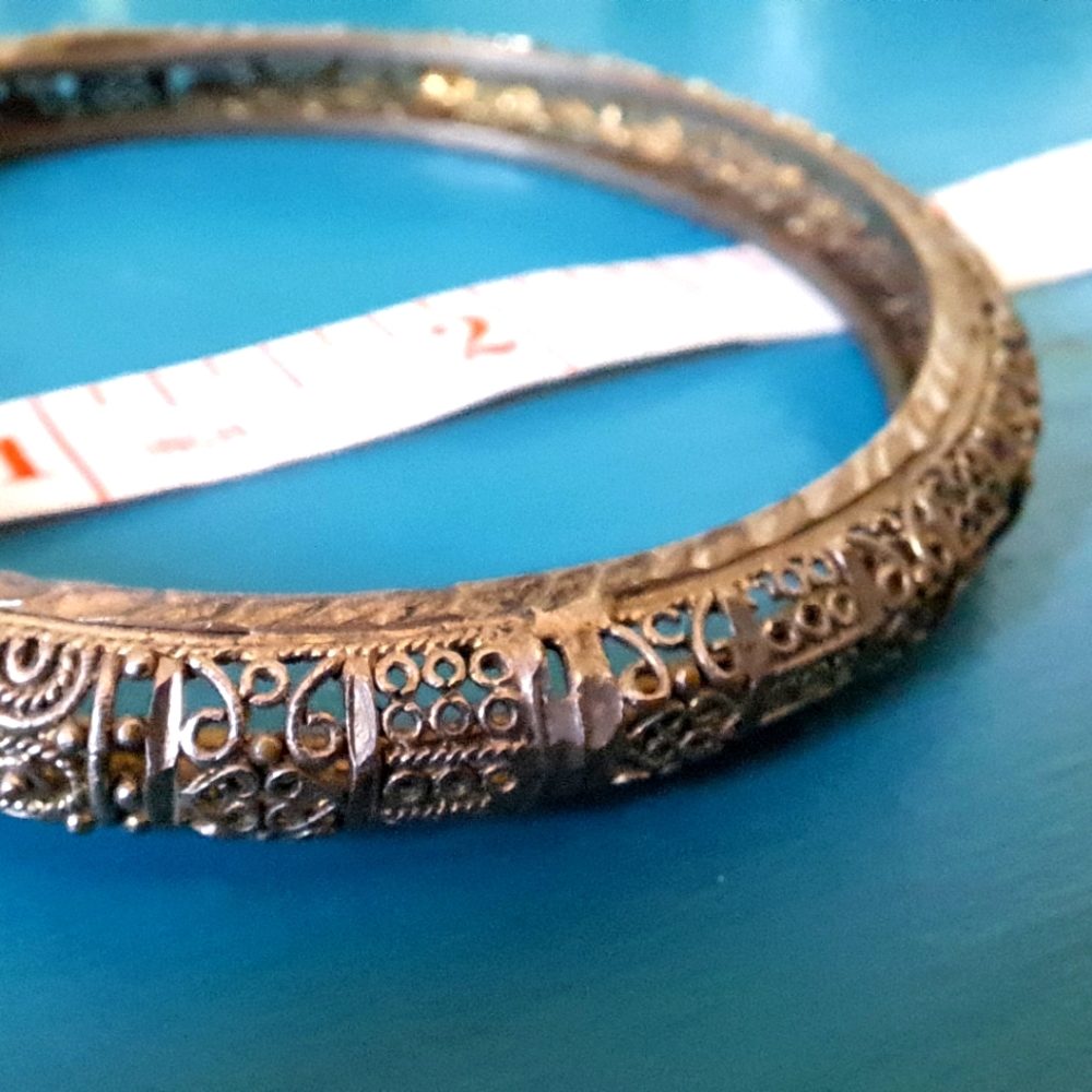 Carved bangle